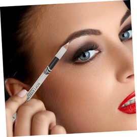 Baluue 12Pcs Makeup Eyeliner Pens Waterproof White Color for Brightening Eyes for Makeup Artists and Daily Use