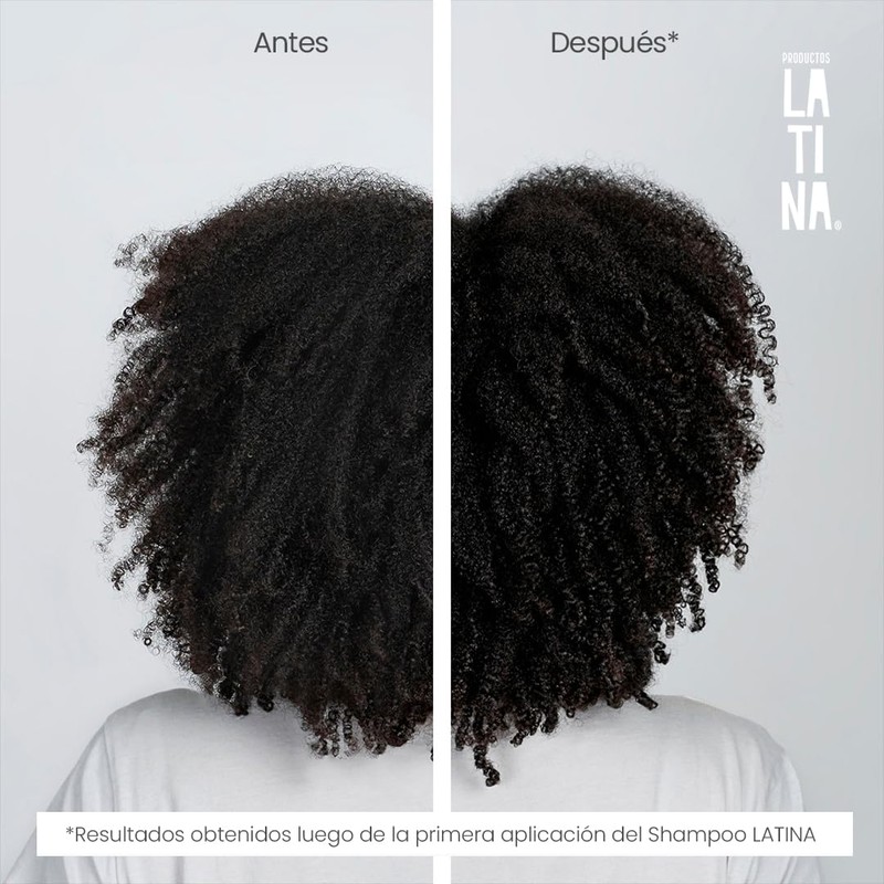LATINA® | Shampoo Cacao - Nutri-Reparador | Shampoo Sin Sulfatos