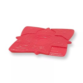 EcoPick 4-in-1 Guitar Pick, Four Gauges 0.48-1.50mm, Color Red, Ecopick Star, Durable