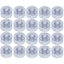 Unbranded 20 Clear Plastic Singer 15 Class Sewing Machine Bobbins