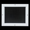 Fits 8x10 and 10x8 Duct Opening | Aluminum Eggcrate Return