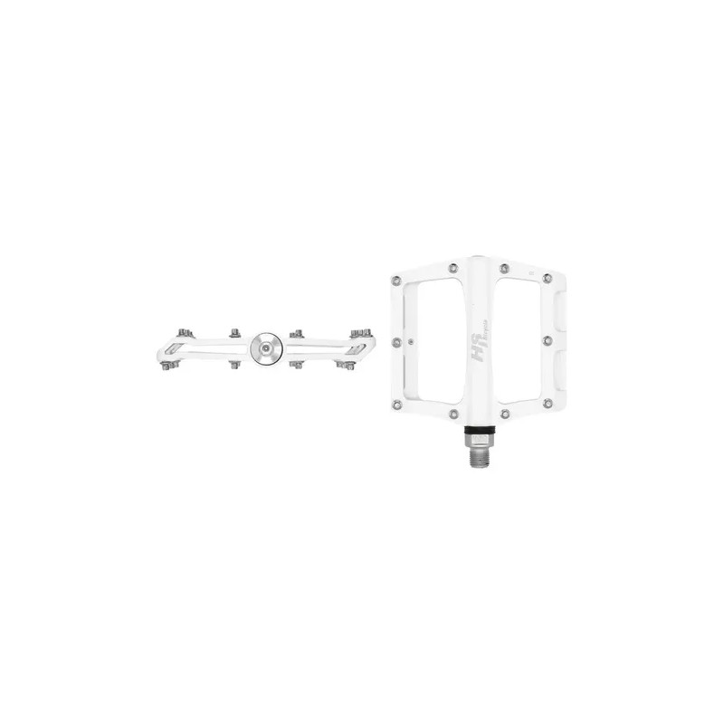Pedal Bmx 1/2 De Aluminio Alnc-200 Blanco