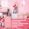 Caja de almacenamiento para lazos de niña, colgador de diademas,