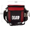 DGA Disc Golf Starter Disc Golf Bag (Red), 5 Pocket