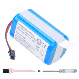 DGFTB 3400mah Vacuum Battery for Eufy RoboVac LR20, LR30 Hybrid+, L35 Hybrid+, T2996011 Robot Vacuum Cleaner Part Number CMICR18650F9M-4S1P T2996011 14.4V