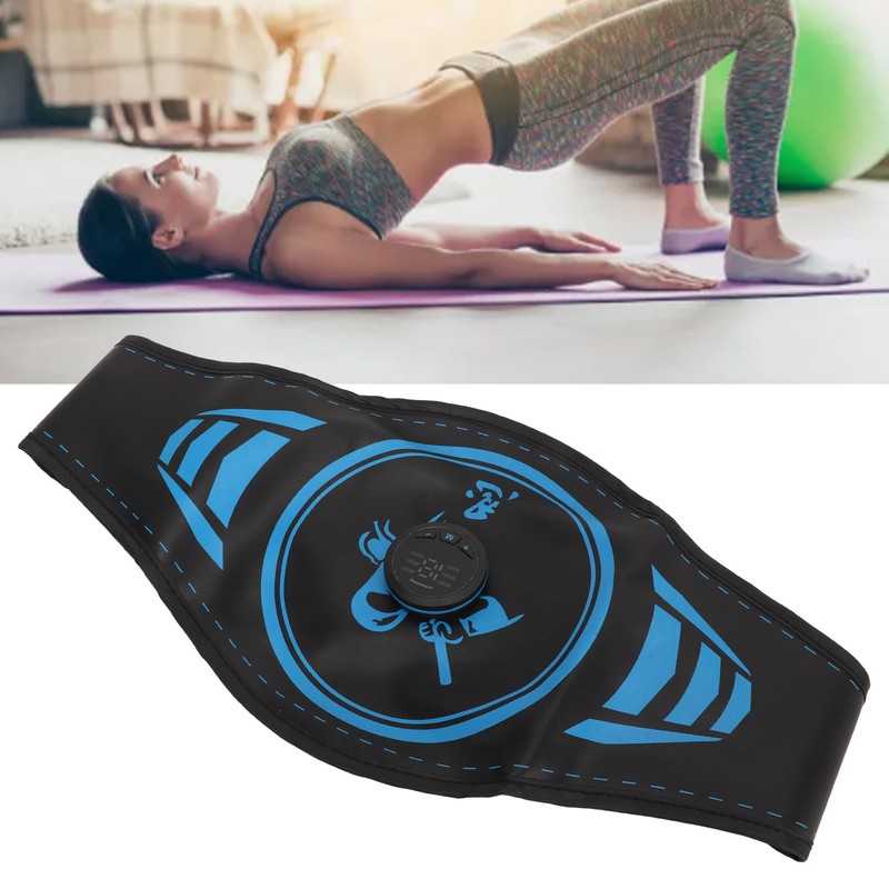 Abdominal Training Belt PU Plastic 6 Modes Smart Muscle Toning