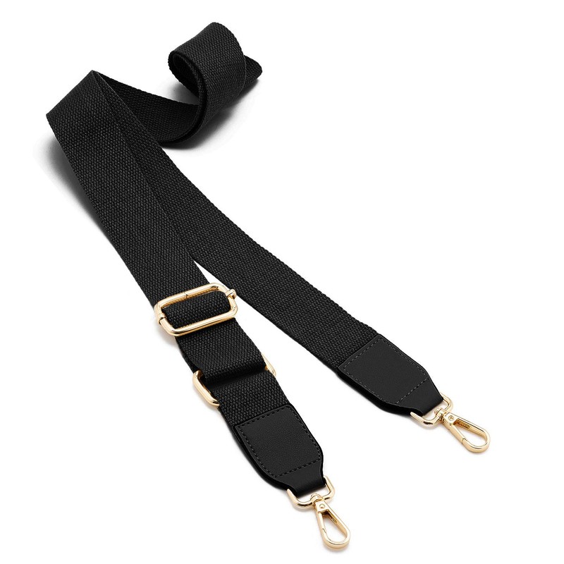 QIUTIMIY Canvas Adjustable Replacement Bag Strap, Wide Shoulder Bag Belt