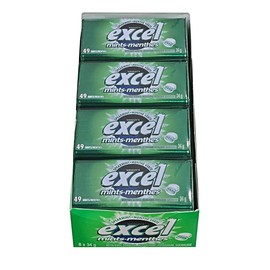 Excel Mints Spearmint, 34gm Tin, 8 Count