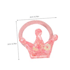 BESPORTBLE Elegant Pet Festival Hair Ties Pack Dog Hair Bands Cat Crown Stretchy Elastic Head Crown Decor