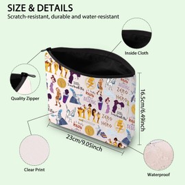 Hercules Muses Gift Cartoon Movie Makeup Bag Movie Characters Collage Cosmetic Bag Magic Kingdom Gift Family Trip Gift (to hero UK)