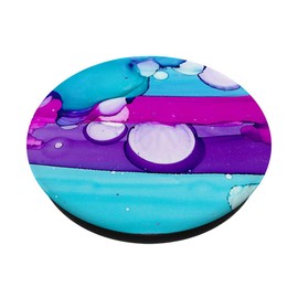 Paint Pouring Fluid Art Cell Phone Holder - Cell Phone Grip