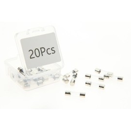 800mA, T800mA, T800mA250V, 800mA Fuse, T800mA Fuse, T800mA250V Fuse, T800mA 250V Fuse, 0.2" x 0.78"/5x20mm Glass Fuse, Environment Protection Packag in a Clear Plastic Box (20pcs)