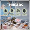 ATTERET - Kit de hilo de bordado y recambios, hilos