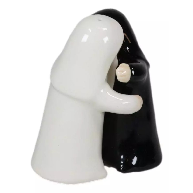 Ebros Gift Black And White Dressed Dancing Nuns Cute Ceramic