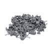 4mm T&E (12mm) Cable Clips, Grey, 100 Pack By Reulin