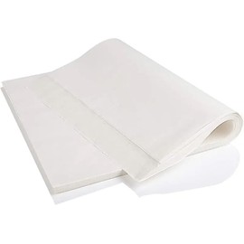 Green Harvest Silicone Coated Parchment Baking Paper 12"x12" White (400 sheets) Heavy Duty Non-Stick Precut Baking Parchment for Baking Grilling Air Fryer Steaming Oven and more