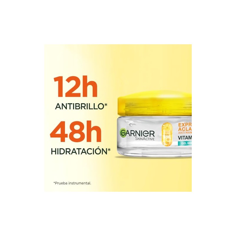 Garnier , 50ml. Hidrata, ilumina y