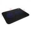 Ultra Thin USB Laptop Cooler Base 2 Mute Fan Notbook