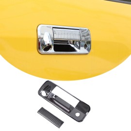car-king888 Chrome ABS Rear Tailgate Grab Handle Covers Exterior Fits For Tundra 2007-2013