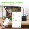 RUNWUSHENG Reptile mister, WiFi reptile humidifier withAPP control, automatic mister