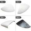 EATAKWARD White Side Mirror Cap Replacement, Mirror Cap Trim Housing