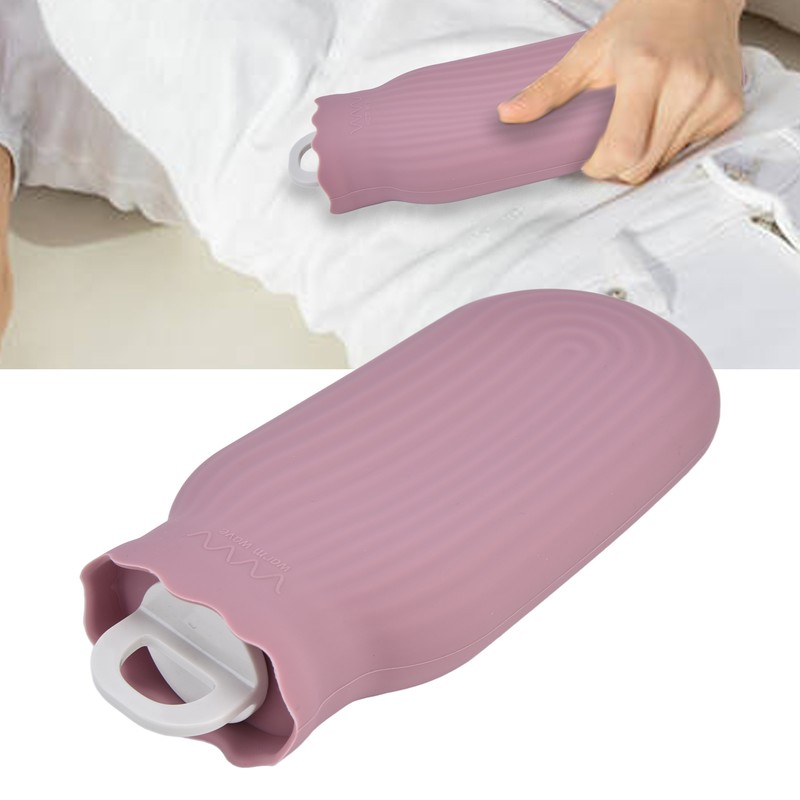 Hot Water Bottle Multifunctional Silicone Warm Water Bag with Knit