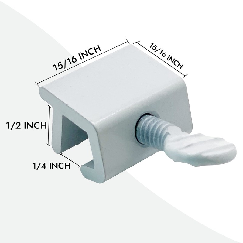 NU-SET Lock | Sliding Window Lock | 6 Pack Thumb