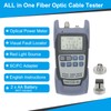 PATIKIL 650nm Fiber Optical Tester, Optical Power Meter Built-in 1MW
