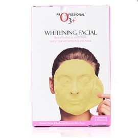 O3+ Brightening & Whitening Facial Kit With Peel Off Mask Suitable For All Skin Types (45g, Single Use Facial Kit)