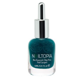 Nailtopia Bio-Sourced, Chip-Free Nail Lacquer - Fast Dry Nail Polish - Superfood-Infused - Natural Nail Polish - Seas The Day - 0.41 oz