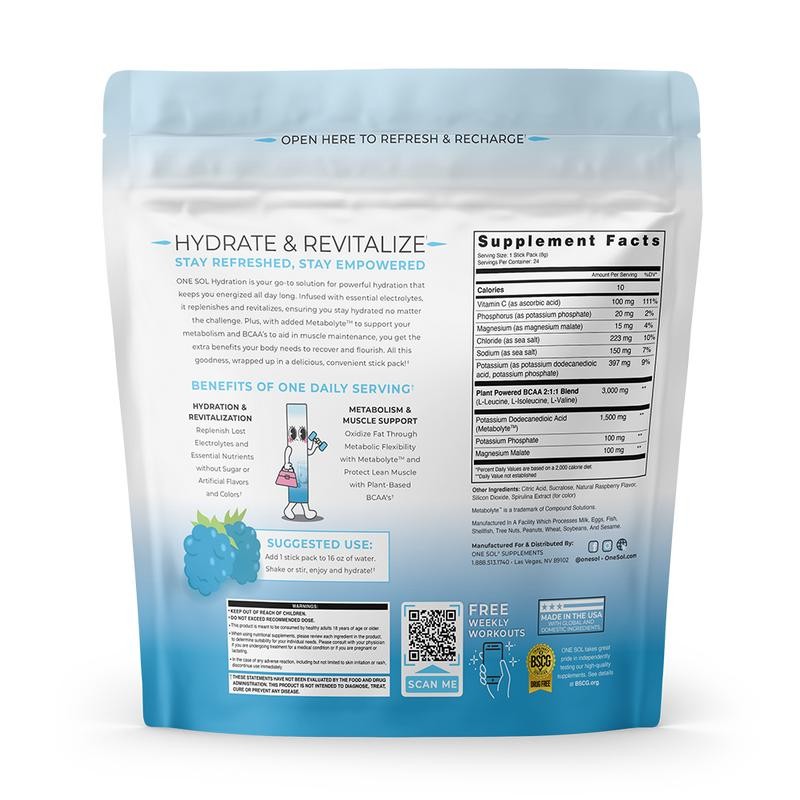 One Sol Hydration - On The Go Lean Hydration +