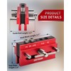 DAYDOOR 2.1" Self Centering Dowel Jig, Universal Capacity Doweling Jig
