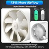 Voltset 4 Inch Duct Fan, Inline Ventilation Exhaust Fan, 280