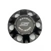 Sendel Off-Road Matte Black Snap In Wheel Center Cap LOCKR-6H-CAP