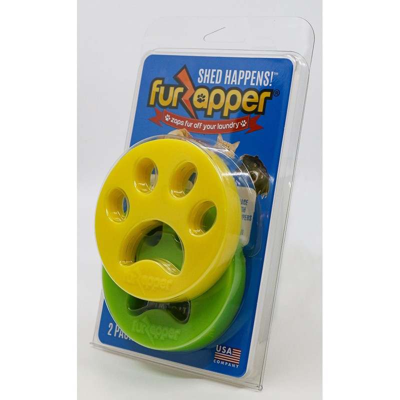 FurZapper Pet Hair Remover for Laundry, 2 Pack - Reusable