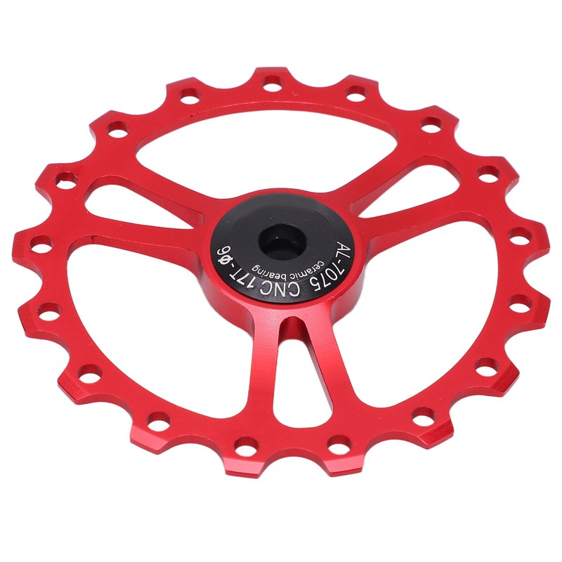 MEIJUN 17T Ceramic Rear Derailleur Guide Wheel Aluminum Alloy Rear