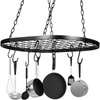 Patelai 20 Inch Pots and Pans Organizer Hanging Rack Pot