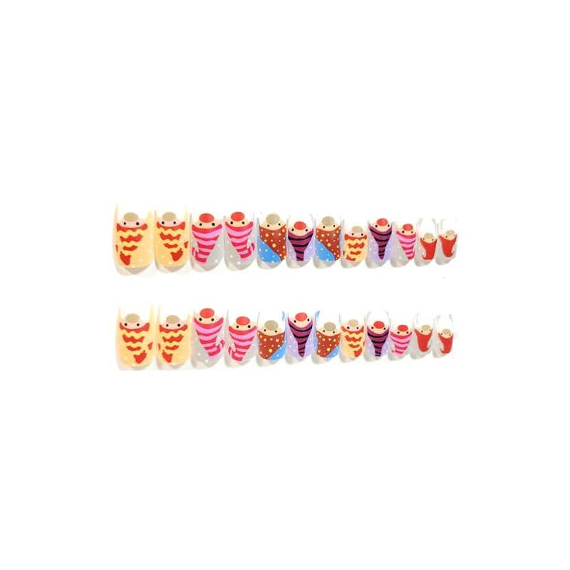 Gnome Life Matte Square Press-On Nails - 24 Pieces -