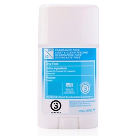 Surface TROPIX Sheer Touch Sunscreen Stick, Water Resistant, UVA/UVB Broad Spectrum, Fast Drying Protection, PABA Free - SPF 50-1 PACK