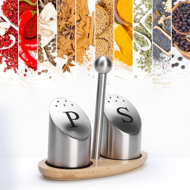 Kitchen Household Spice Jar Set Seasoning Bottle Tank Pepper Condiment