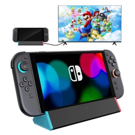 Antank S3 MAX Switch 2 Dock - Compatible with Switch (2nd Gen) TV Dock / 4K@120Hz HDMI Output / 2 USB Ports / Type-C Port / Portable Replacement Stand / Portable Dock for Travel