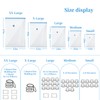 Reusable Vacuum Seal Bags for Clothing Travel - Space Saving