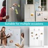 vivinin Magnetic Picture Frame, 12 Pack Magnetic Frame Reusable, Magnetic