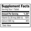 Caltrate 600 Plus D3 Calcium and Vitamin D Supplement Tablets,