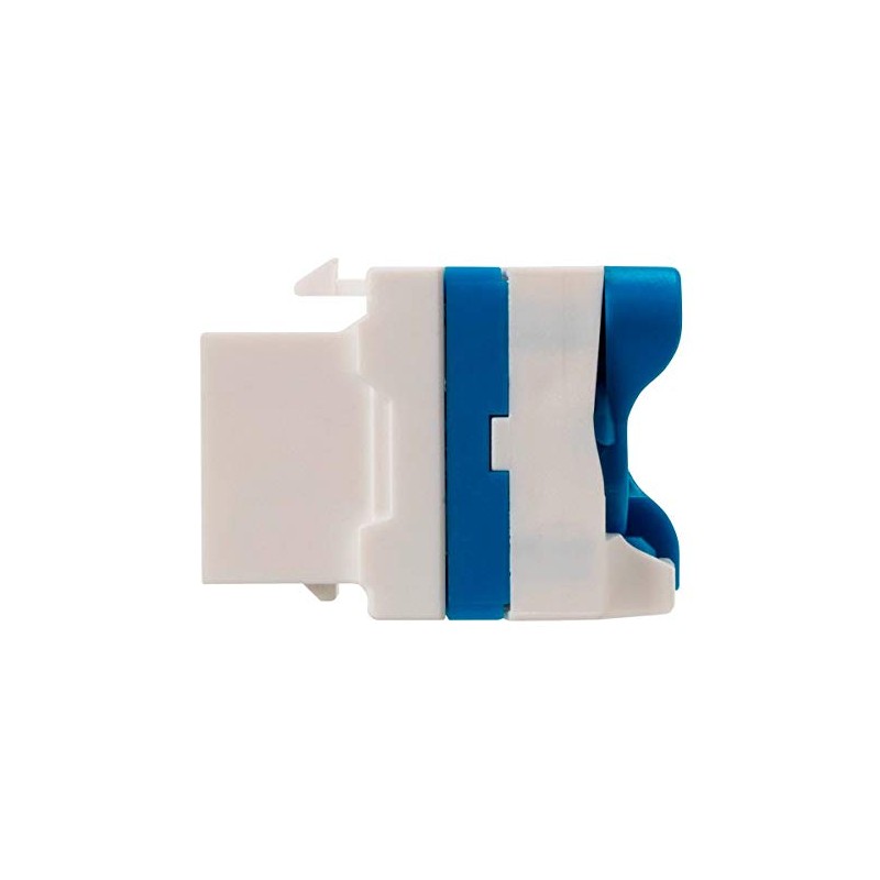 Monoprice Cat6 RJ45 Toolless Twist Lever 180-Degree Keystone