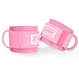 TAVIEW Ankle Strap Cable Machine Accessories Gym Cable Kickback Ankle Braces Padded Ankle Sleeves for Butt Kickback and Leg Training