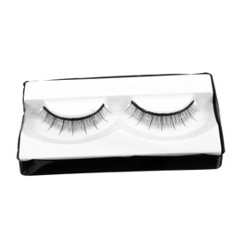 Tofficu Full Curled Eyelashes for Dolls Plastic Diy Craft Supplies Easy to Apply for Beginners Experts