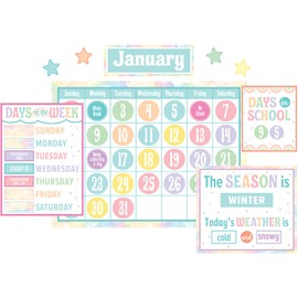 Teacher Created Resources Pastel Pop Calendar Bulletin Board