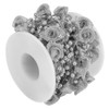 10M Imitation Pearl Beads Chains Ribbon Rose Flower Thread Beaded