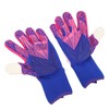 1Pair Goalkeeper Gloves Soccer Goalie Gloves Latex Strong Grip Breathable